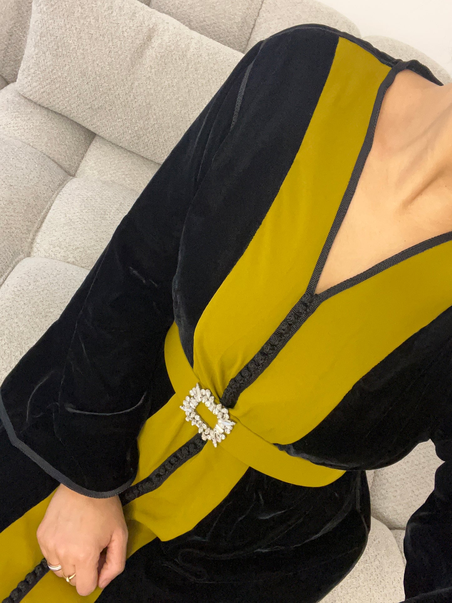 Caftan Myriam Olive