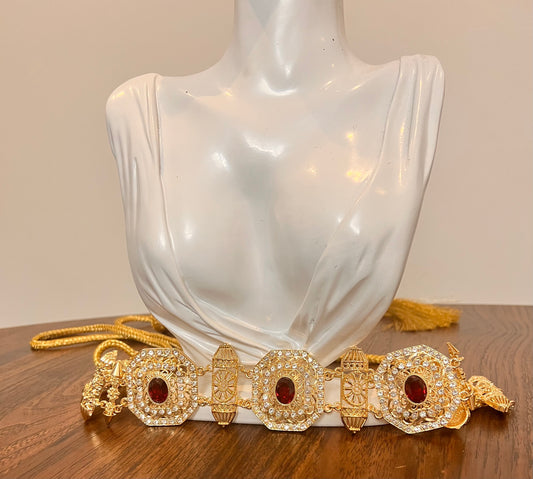 Ceinture pierre rouge