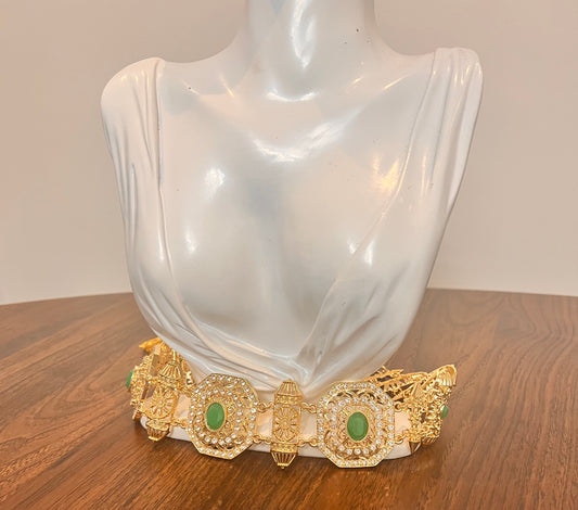 Ceinture vert eau