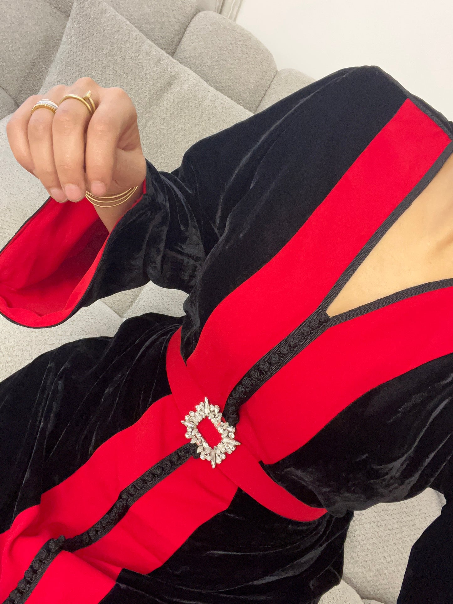 Caftan Myriam Red